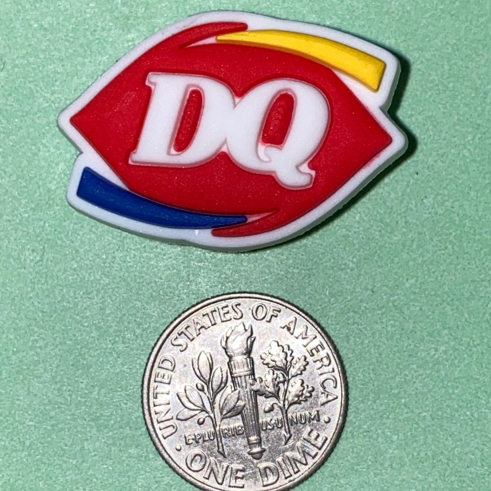 (10 for $15) Dairy Queen DQ Fast Food Restaurant Crocs Shoe Charms